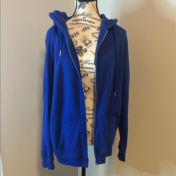Garage Royal Blue Women's Sweater - Picture 1 of 13